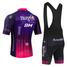 Completo Maglia + Pantaloncino con bretelle 2024 Burgos BH Manica Corta